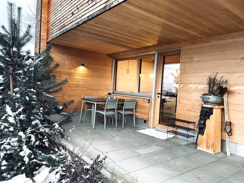 Zu Gast Bei Den Hagspiels Apartman Hittisau Kültér fotó