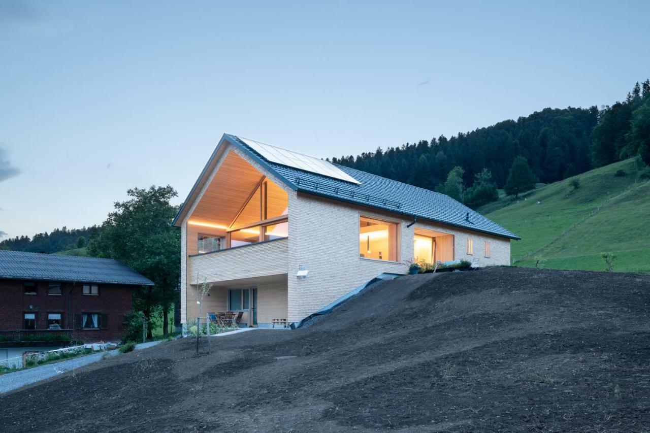 Zu Gast Bei Den Hagspiels Apartman Hittisau Kültér fotó